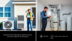heat pump vs propane furnace